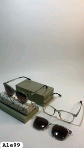 Kacamata Wanita Polaroid Polarized & Kacamata Magnetik Lepas Pasang Lensa