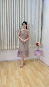Ken-279 Dress Pesta Kondangan Wisuda Bridesmaids Full Tulle Premium