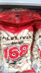 Snack Pilus Ikan 168 Rasa gurih ikan