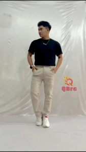 CELANA PRIA CHINO Slim fit Panjang Kerja Kantor Santai Liburan Cowok Gentleman 27-37