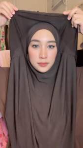 Nour Plain So-Ellah Luxe Flowy Premium Soft ITY Fabric Material