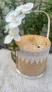 สังฆทาน สังฆทานทำบุญ รุ่นวาสนาดี ปิ่นโตกลม 8 นิ้ว กล้วยไม้ (สังฆทานพร้อมถวาย) - ร้านสะสมบุญ สุโข