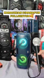 SPEAKER BLUETOOTH FULLBASS NIXNOX TS-02 FREE MIC FOR KARAOKE