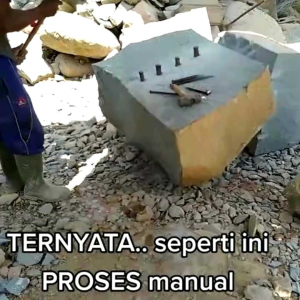 Cobek batu asli 20.cm Cobek bubut batu asli termurah perangkat masak serbaguna kado untuk guru