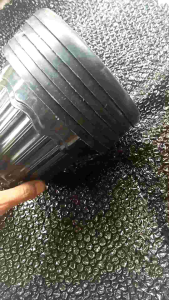 6Pcs Pot Hitam Tanaman Bunga Ukuran 23 / Pot Murah isi 1/2 Lusin [Diameter 18cm]