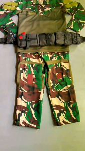 Setelan Tactical Combat Unifrom Battle Suit 1 setalan baju bdu celana dan Kopel Set