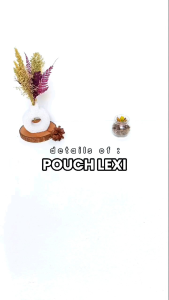 Pouch Koin Wanita Bulat Lexi By Biru Tsabita
