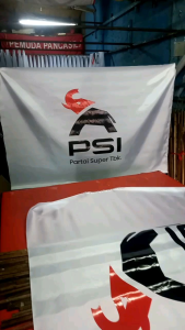BENDERA PSI Partai Super Tbk UK 100x150cm