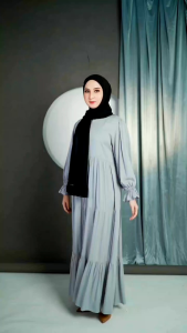 Jilbab Hijab Wanita Dewasa: Bahan Stella Adem & Kerudung Syari Instant