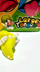 💢ยกแพค30ชิ้น💢 จุกลูกอม ลิ้นยาว รสนม 3สี สีเขียว สีฟ้า สีชมพู คละสี ในกล่องเดียว สินค้ามาใหม่