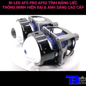 BI LED AFS LIẾC AF02 THÔNG MINH VÀ ÁNH SÁNG CỰC ĐẸP TÍCH HỢP TẤT CẢ TRONG MỘT
