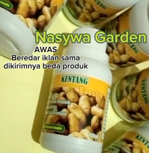 Pupuk Pembesar Kentang Pelebat Umbi Organik Plus Fungisida