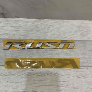 LOGO EMBLEM BAGASI TULISAN RUSH ORIGINAL