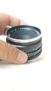 เลนส์มือหมุน Minolta W Rokkor-QE 35mm F4 Mount Md Wide Angle