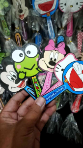 isi(50pcs)souvenir pernikahan cermin kaca karakter lucu mix/campur kemas plastik