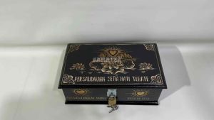 KOTAK MORI PSHT KAYU JATI UKIR Bunga Terate Love (FREE UKIR NAMA) TEMPAT PENYIMPANAN SABUK MORI PENCAK SILAT SETIA HATI TERATE 1922