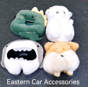 Car Cute Tissue Box Holder Doll Animal Paper Napkin Storage Bag Tissues Holder Bag