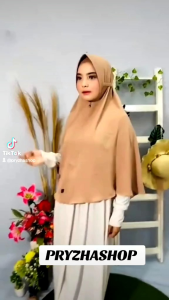 Hijab Pet tali crinkle airflow L
