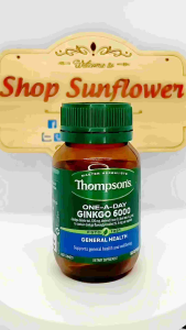 Bổ não Thompson s Ginkgo 6000mg 60 viên của Úc tuần hoàn máu não