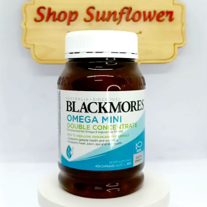 Dầu cá không mùi Blackmores Fish Oil Odourless Mini Caps Bổ Sung Omega3 400 viên