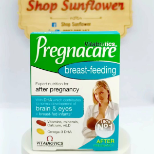 Vitamin tổng hợp cho mẹ sau sinh Pregnacare Breast-feeding 84 viên giúp lợi sữa và tăng cường đề kháng cho mẹ
