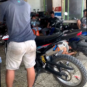 Knalpot Norifumi Trex Semi Bending KLX150 KLX140 CRF150L WR155 DTracker Viar Cross X 150