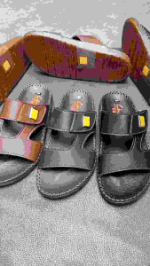 Dép Sandal Nam Cao Cấp Chống Trượt Phong Cách trẻ trung Dép nam hai quai ngang thời trang thoáng khí êm chân xé dán rời tiện lợi đế doctor may viền thủ công bền đẹp