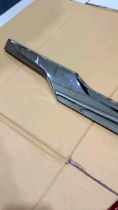 Paket Trunk Lid + Mika Reflektor Grand Innova 2012 2013 2014 2015 List Bagasi Belakang Cover Chrome Model Tempel