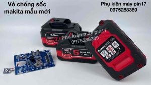 Vỏ mạch makita 18-21vled ngang chống sốc mẫu mới đầy đủ phụ kiện