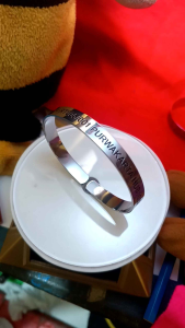 gelang identitas gelang kecemasan lansia/pikun stainless steel GIPE1B