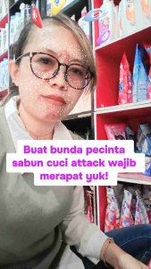 [KEMASAN JUMBO] ATTACK JAZ1 Deterjen Bubuk 1600gr/1400gr