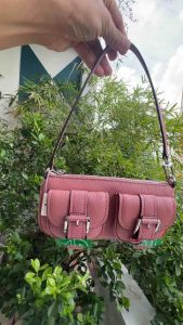 Túi 2hand đeo vai rất mini Mai Cô aut của Mỹ rất phong cách có cót -T902