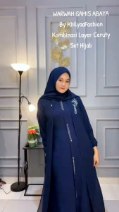 KhilyaaFashion: DRESS MARWAH GAMIS (FREE HIJAB) MUSLIMAH LAYER MODEL TERBARU & GAMIS MAXI WANITA BUSANA MUSLIM SYARI BEST SELLER
