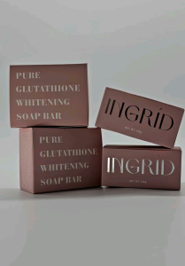 INGRÍD Pure Glutathione Whitening Soap Bar. FDA approved