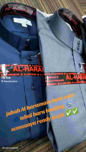 jubah Al haramain kain coat tebal premium jubah imam jubah coat