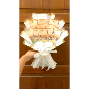 (READY) 10 slot buket uang kosongan murah kerangka money bouquet (free kartu ucapan