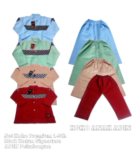 stelan baju koko anak umur 1-3 tahun