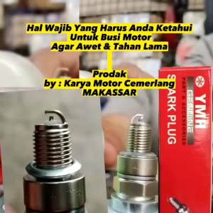 Busi D8Ea Gl Glmax Glpro Tiger Megapro Old Scorpio Thunder 250 Racing Vnd Pengapian Mantap