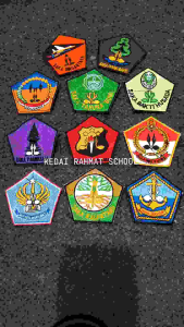 Logo Lambang Full Bordir Saka Pramuka Bordir Bhayangkara Kalpataru Wira Kartika Bahari Wana Bakti Husada Kencana Taruna Bumi Pariwisata