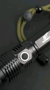 Senter LED XHP50 SUPER TERANG JARAK JAUH ZOOM IN ZOOM OUT USB TYPE C RECHARGEABLE