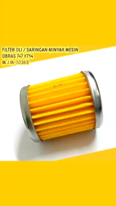 Filter Oli -Saringan Minyak Mesin Jahit Obras 747 KT14 M.J.M-30368