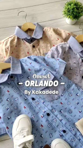 Kakadede Setelan Kemeja Anak Laki-Laki Orlando 2-12th