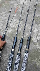 Joran Pancing udang oregon hurang 120 135 150 Fiber SOlid sambung dua