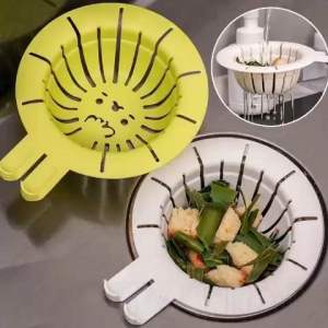 ✴️Ship Within 24H✴️ Kitchen Multi-functional Waste Residue Filter Leakage Wash Vegetables Drain Basket Sink Filter 水槽沥水