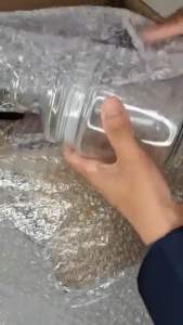ROUND GLASS JAR | Air Tight Glass Bottle Storage Container | Terrarium Jar | Bottle Kaca Bekas Rempah Door Gifts Jar