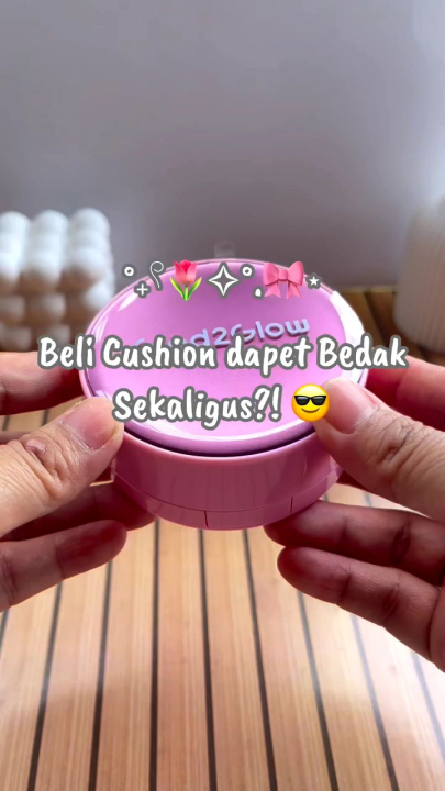 PESTA GAJIAN 100%Ori Perct 2in1 Pair Cushion Powder Foundation Waterproof Make Up Setting