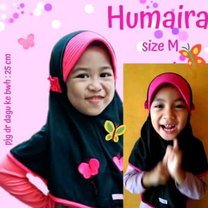 HUMAIRA Size M Jilbab Anak Paud Kerudung Anak Paud