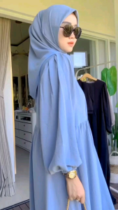 Baju Setelan Full Hijab Wanita Terbaru 2024