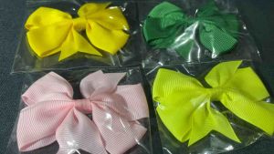 GSP Hair Dress Pony Bow Ribbon for Girl Scout Twinkler | Star | Junior