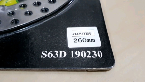 PIRINGAN CAKRAM DISC DEPAN BESAR LEBAR 260MM VARIASI MOTOR JUPITER/JUPITER Z LAMA/FIZR/VEGA LAMA